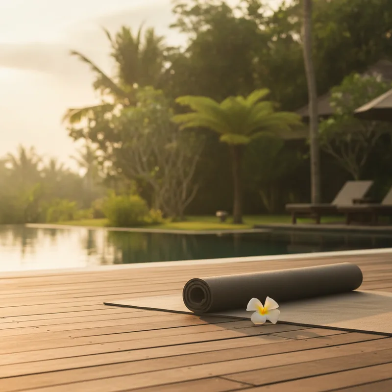 Private yoga class